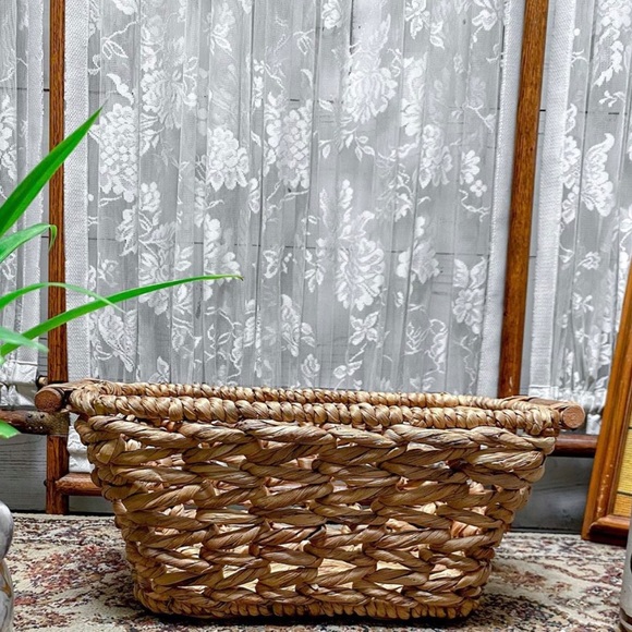 Handmade Rattan Basket - Picture 3 of 3